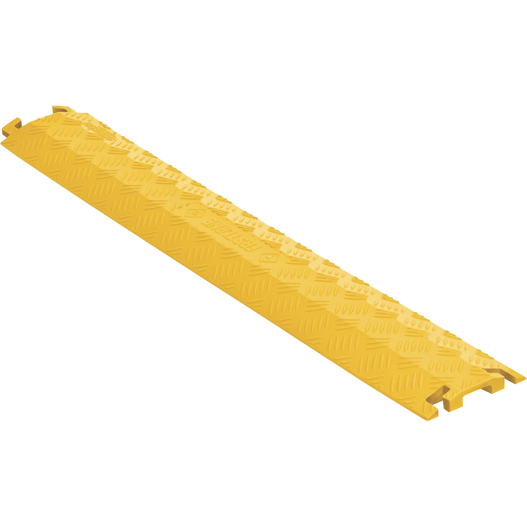 Checkers Lightweight Drop-Over Protector, Yellow, 3ft.L x 5.25in.W x 3/4in. Thick, Model# FL1